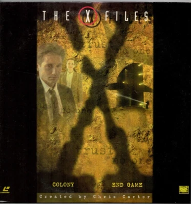 THE X FILES Colony / End Game LASERDISC Laser Videodisc Foto 1 de 2