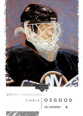 Chris Osgood - Signed 2002-03 Upper Deck Artistic Impressions Card #57 - Image 1 of 2