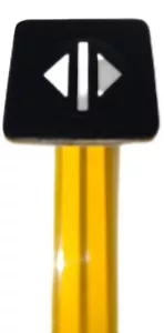 SUPER SCHWERLAST GE WB24X10115 GE Range Motorhaubenschalter Membran schwarz PS953533 - Bild 1 von 4