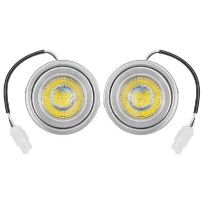 Awoco ON-E01-32, 2PCS LED Light Bulbs Replacement for Range Hoods - 12V DC, 3W