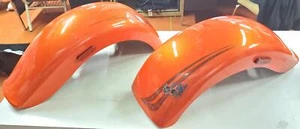 Harley Laguna Orange Trilogy FLRT Trike Rear Fender Freewheeler Left Side - Picture 1 of 18