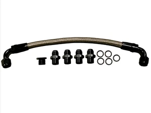 LS Crossover Fuel Line Kit 8AN LS1 LS2 LS3 LS6 LS7 LSX V8 Adapter Fittings -8AN - Picture 1 of 10