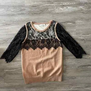 Sandro Pullover Spitze Wolle Kaschmir Damen Gr. S - Bild 1 von 6