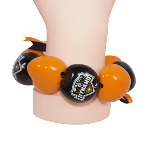 HOUSTON DYNAMO FC MLS MULTIPLE KUKUI NUT BRACELET SOCCER FUTBOL NEW 2011 Cover