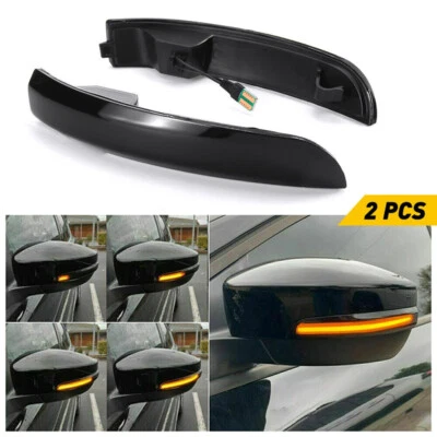 For Ford Focus MK3 SE ST/RS 2012-2018 Dynamic LED Side Mirror Turn Signal Light - Imagen 1 de 4