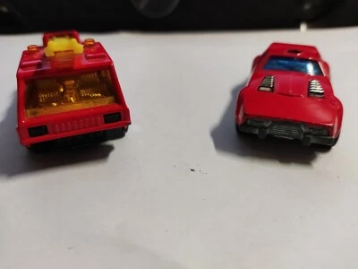 Coppia Matchbox Superfast Vigili Del Fuoco Vintage. - Immagine 1 di 4