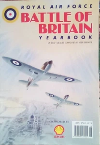 b MILITARY BOOKLET BATTLE OF BRITAIN YEARBOOK 50 PAGES RAF AIRCRAFT - Imagen 1 de 3