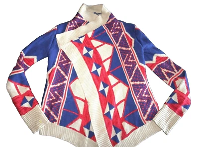 CÁRDIGAN DE PUNTO CHARLOTTE RUSSE FRENTE ABIERTO SUÉTER TALLA L MUJER #5132SCK1 ACRÍLICO Foto 1 de 4