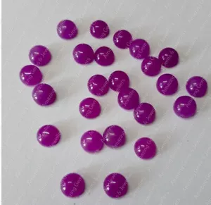 Round Cabochon Natural Lavender Jade 5mm To 15mm Calibrated Loose Gemstone - Picture 1 of 6