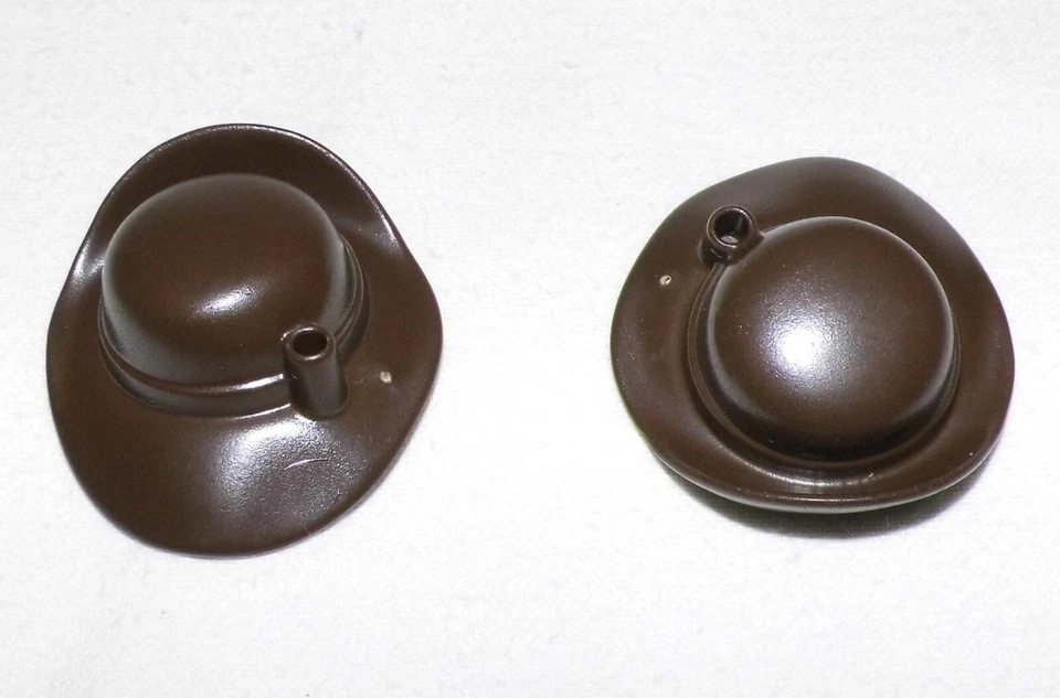 14687V, Hut, Federhut (mit 1 Loch), Landsknecht, dunkelbraun - Bild 1 von 1