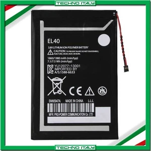 BATTERIA PER MOTOROLA MOTO EL40 1980Mah MOTO E XT1022 XT1012 XT1025 - Foto 1 di 3
