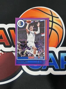 2021-22 Panini NBA Hoops Luka Doncic #62 Purple Dallas Mavericks - Picture 1 of 2