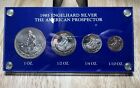 1985 Engelhard Prospector Silver Set 1oz 1/2oz 1/4oz 1/10oz Commemorative Set