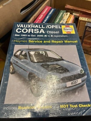Haynes Vauxhall Opel Corsa Manual 93-00 Diesel Brand New And Sealed  - Image 1 of 4
