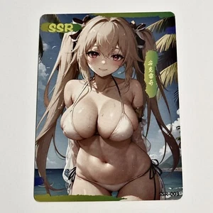 SSR-003 Anchorage Azur Lane Goddess Story TCG Anime Card - Picture 1 of 3