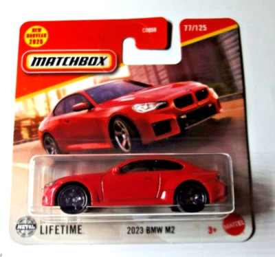Matchbox - 2023 BMW M2 - Rot - 77/125 - MBX City 2025 - JBR10 - Bild 1 von 2