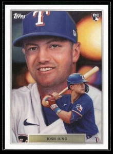 2023 Topps Josh Jung Rookie Card GAME WITHIN THE GAME SP Texas Rangers #9 RC 🔥 - Picture 1 of 2