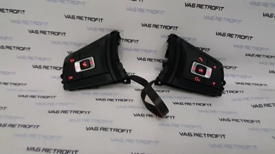 VW SCIROCCO MULTIFUNKTION LENKRAD TASTEN GTI GTD R LINE 1K8959442 1K8 959 442 - Bild 1 von 4