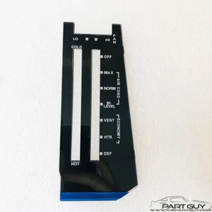 NUEVO 77-79 Nova AC Calentador Control LENTE AIRE ACONDICIONADO Calefacción Aire Acondicionado 78 Skylark Omega - Imagen 1 de 6