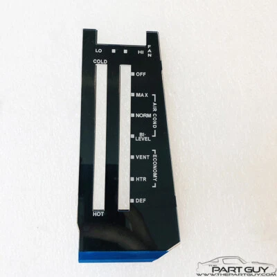 NUEVO 77-79 Nova AC Calentador Control LENTE AIRE ACONDICIONADO Calefacción Aire Acondicionado 78 Skylark Omega Foto 1 de 4