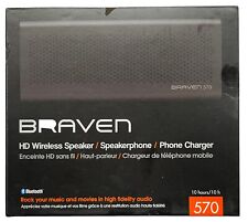 Braven 570 HD Wireless Speaker / Speakerphone / Phone Charger