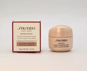 Shiseido Benefiance Anti-Falten aufpolsternde glättende Creme - 0,5 Oz. - Bild 1 von 4