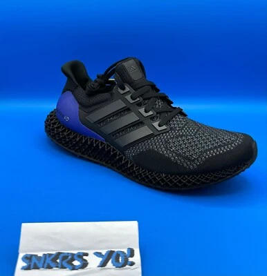 adidas Ultra 4D OG Black Purple  (FW7089) Men's Size 12 - Image 1 of 4