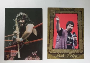 Mick Foley wrestling Cards 2 Set - Picture 1 of 12