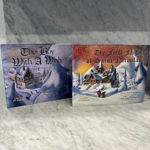 The Boy With A Wish & The First Flight of St Nicholas SIGNED Christian Christmas - Bild 1 von 18