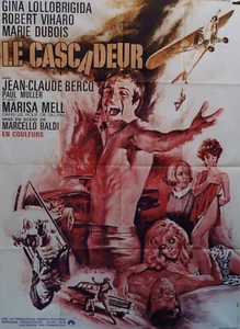 "LE CASCADEUR (STUNTMAN)" Affiche 1968 (Robert VIHARO, G. LOLLOBRIGIDA) 120x160 - Imagen 1 de 1