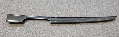 JEEP GRAND CHEROKEE TRACKHAWK 6.2L 18-21 OEM PUERTA TRASERA IZQUIERDA MOLDURA DE FIBRA DE CARBONO Foto 1 de 4