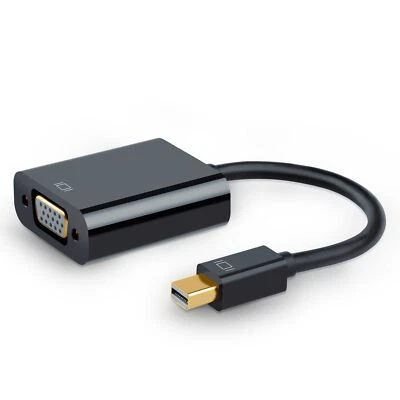 CSL High Premium Mini DisplayPort auf VGA Adapter 1080p Vergoldete Kontakte - Bild 1 von 3