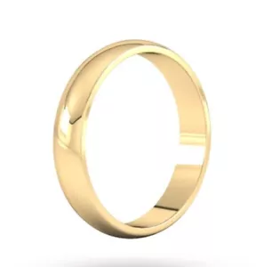 Ehering Band 9 kt Gold D-Form 9 kt Gelbgold - Bild 1 von 6