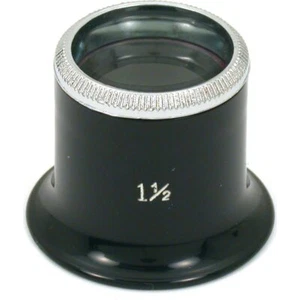 7x Lente d'ingrandimento timbri e monete lente d'ingrandimento gioielliere riparazione gioiellieri strumento - Foto 1 di 1