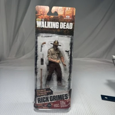 Figura de Acción The Walking Dead Rick Grimes 5" Serie 7 Exclusiva McFarlane Nueva Foto 1 de 3