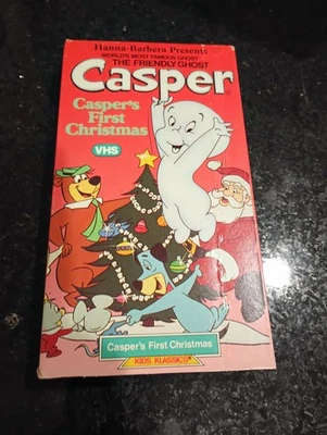 Casper's First Christmas VHS 1987 Children's Christmas Movie Original Excellent  - Image 1 of 4