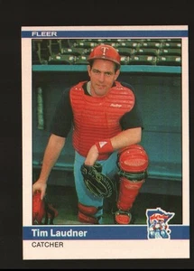 1984 Fleer Baseball #569 - Tim Laudner - Minnesota Twins 84-1107 - Picture 1 of 2