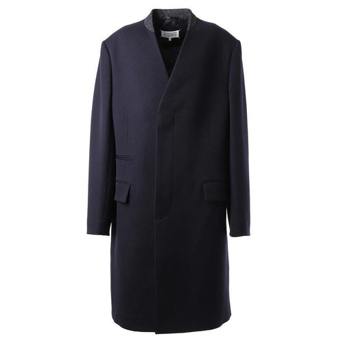 Cappotto Maison Margiela Maison Margiela senza colletto