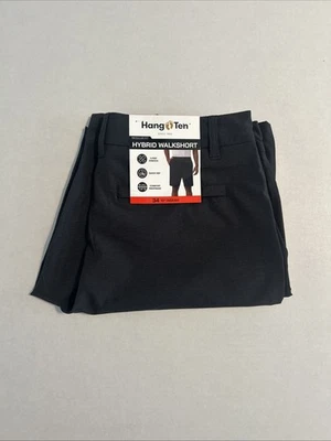 Pantalones cortos Hybird Hang Ten de frente plano para hombre Foto 1 de 4