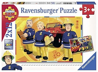Ravensburger 07584 - Sam Il Pompiere Puzzle 2x12 Pezzi - NUOVO  - Immagine 1 di 4