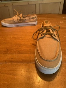Tommy Hilfiger Zapatillas Barco Lona Tostada 9 M - Imagen 1 de 12