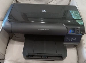 HP Officejet Pro 8100 Wireless Inkjet Printer – TESTED – Power Cord Included - Afbeelding 1 van 15