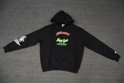 NEW MEN'S BBC 851-6310 BILLIONAIRE BOYS CLUB BB MOTION PULLOVER HOODIE BLACK - Image 1 of 4