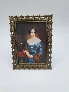 Brass - Picture Frame - Photo Frame - Picture - H 11cm - Vintage - Made in Italy - Picture 1 of 11