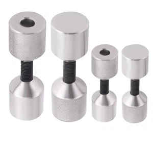 (4x) Bride Deux Trous Goupille-acier Inoxydable-1-1/8'' 1-5/8'' Diamètre - Picture 1 of 12