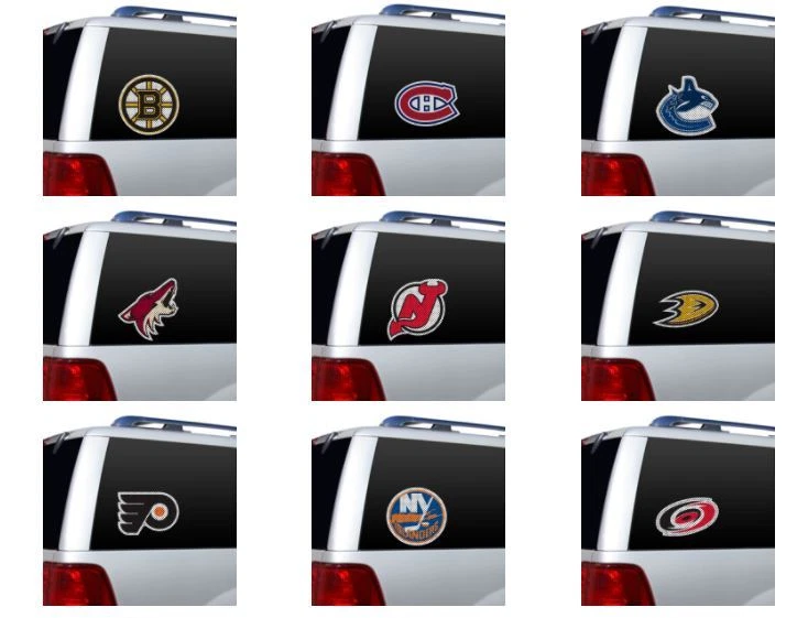 Película para ventana NHL TROQUELADA de Fremont Die -Seleccionar- Equipo a continuación Foto 1 de 1