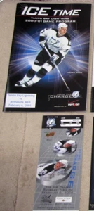 06.02.2001 Tampa Bay Lightning vs Minnesota Wild Ticket und Programm TB Ice Palace - Bild 1 von 3