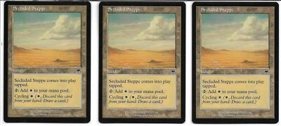 x3 Secluded Steppe [Onslaught] Magic MTG 324/350 - Image 1 of 2