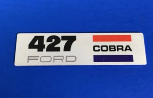 427 Ford Cobra Dash Plaque Emblem - Picture 1 of 2