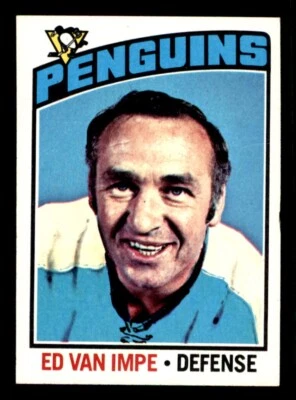1976 Topps Hockey #157 Ed Van Impe EX/MT - Image 1 of 2